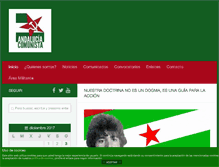 Tablet Screenshot of andaluciacomunista.org